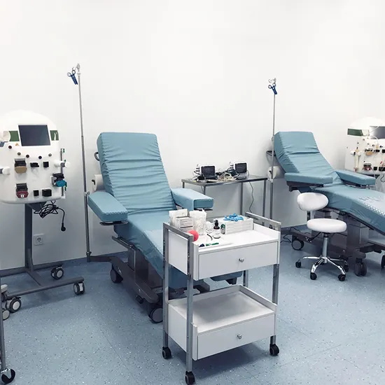 therapy chairs in Biosalud hospital