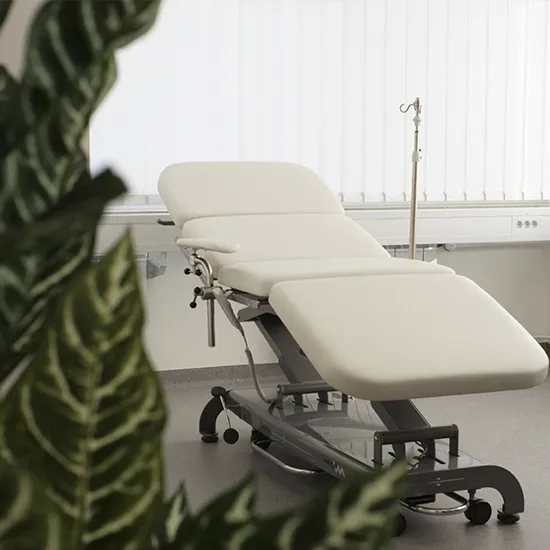 examination table in Premedico